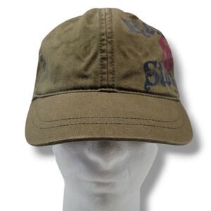 The Rolling Stones Hat OSFM OS Unisex Cap Strap Back Hat Graphic Print Band Logo